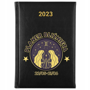 KALENDARZ A5 2023 Planer Książkowy ZNAKI ZODIAKU
