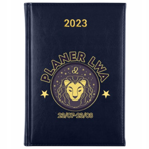 KALENDARZ A5 2023 Planer Książkowy ZNAKI ZODIAKU