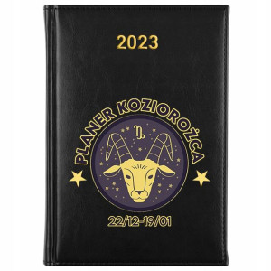 KALENDARZ A5 2023 Planer Książkowy ZNAKI ZODIAKU