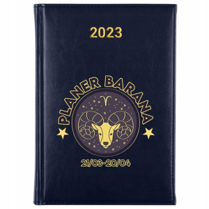 KALENDARZ A5 2023 Planer Książkowy ZNAKI ZODIAKU