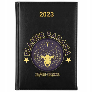 KALENDARZ A5 2023 Planer Książkowy ZNAKI ZODIAKU