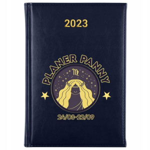 KALENDARZ A5 2023 Planer Książkowy ZNAKI ZODIAKU