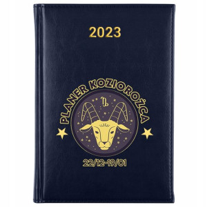 KALENDARZ A5 2023 Planer Książkowy ZNAKI ZODIAKU