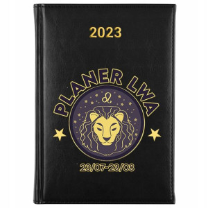 KALENDARZ A5 2023 Planer Książkowy ZNAKI ZODIAKU