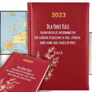 KALENDARZ A5 2023 Planer Prezent dla NAUCZYCIELA