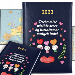 KALENDARZ A5 2023 Planer Prezent dla NAUCZYCIELA