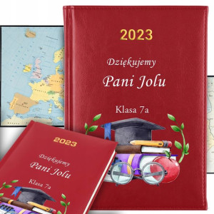 KALENDARZ A5 2023 Planer Prezent dla NAUCZYCIELA