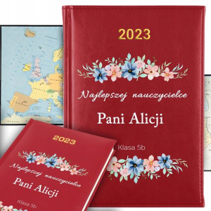 KALENDARZ A5 2023 Planer Prezent dla NAUCZYCIELA