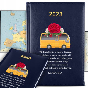 KALENDARZ A5 2023 Planer Prezent dla NAUCZYCIELA