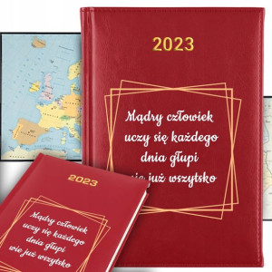 KALENDARZ A5 2023 Planer Prezent dla NAUCZYCIELA