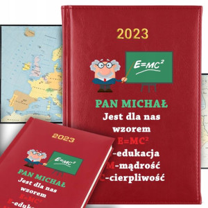 KALENDARZ A5 2023 Planer Prezent dla NAUCZYCIELA