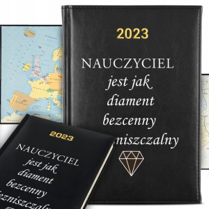KALENDARZ A5 2023 Planer Prezent dla NAUCZYCIELA