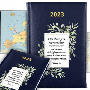 KALENDARZ A5 2023 Planer Prezent dla NAUCZYCIELA