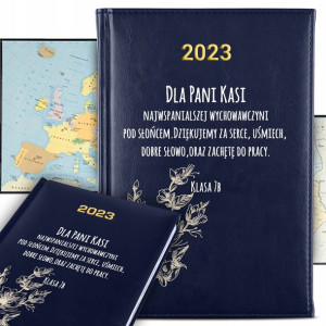 KALENDARZ A5 2023 Planer Prezent dla NAUCZYCIELA
