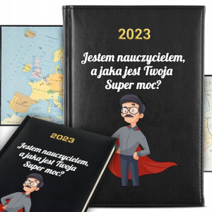 KALENDARZ A5 2023 Planer Prezent dla NAUCZYCIELA