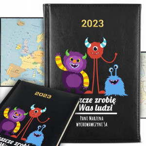 KALENDARZ A5 2023 Planer Prezent dla NAUCZYCIELA