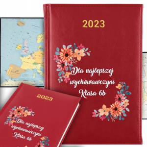 KALENDARZ A5 2023 Planer Prezent dla NAUCZYCIELA