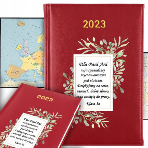 KALENDARZ A5 2023 Planer Prezent dla NAUCZYCIELA
