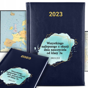 KALENDARZ A5 2023 Planer Prezent dla NAUCZYCIELA