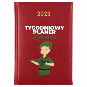 KALENDARZ A5 2023 Planer ŻOŁNIERZA Wiele WZORÓW