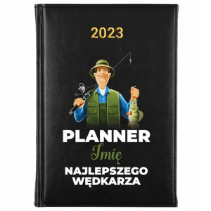 KALENDARZ A5 2023 Planner WĘDKARZA Wiele WZORÓW