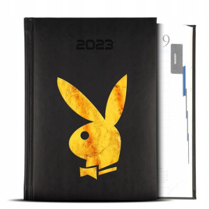 KALENDARZ A5 2023 Playboy Pozłacane WZORY GOLD