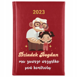 KALENDARZ A5 2023 Prezent dla DZIADKA Wiele WZORÓW