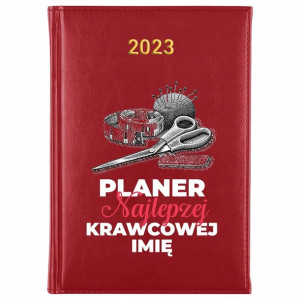 KALENDARZ A5 2023 Prezent dla KRAWCOWEJ MiX WZORÓW