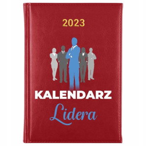 KALENDARZ A5 2023 Prezent dla Lidera IMIĘ Wzory