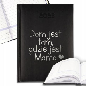 KALENDARZ A5 2023 Prezent dla MAMY Wzory SILVER