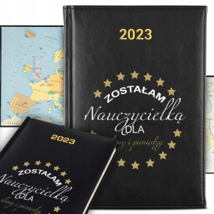 KALENDARZ A5 2023 Prezent dla NAUCZYCIELA WZORY