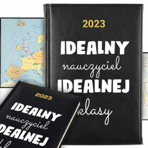 KALENDARZ A5 2023 Prezent dla NAUCZYCIELA WZORY
