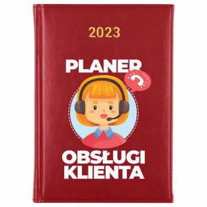 KALENDARZ A5 2023 Prezent dla OBSŁUGI KLIENTA MiX