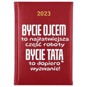 KALENDARZ A5 2023 Prezent dla TATY Śmieszne Wzory