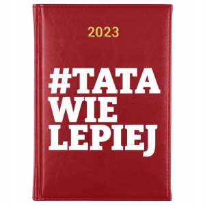 KALENDARZ A5 2023 Prezent dla TATY Śmieszne Wzory