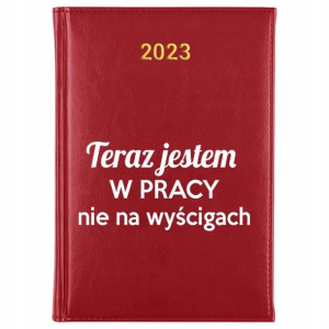 KALENDARZ A5 2023 Prezent do PRACY MiX WZORÓW