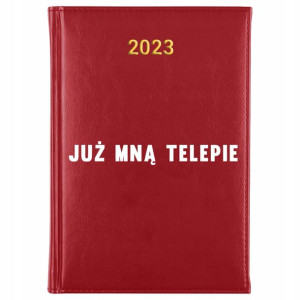 KALENDARZ A5 2023 Prezent do PRACY MiX WZORÓW