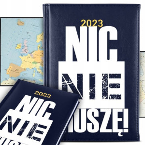 KALENDARZ A5 2023 Prezent do PRACY MiX WZORÓW