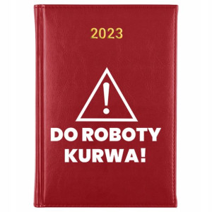 KALENDARZ A5 2023 Prezent do PRACY MiX WZORÓW