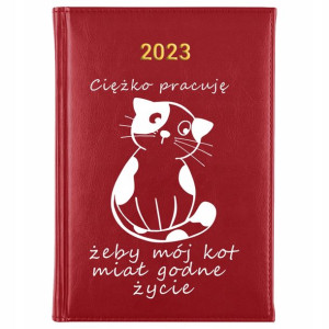 KALENDARZ A5 2023 Prezent do PRACY MiX WZORÓW