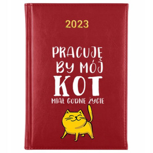 KALENDARZ A5 2023 Prezent do PRACY MiX WZORÓW