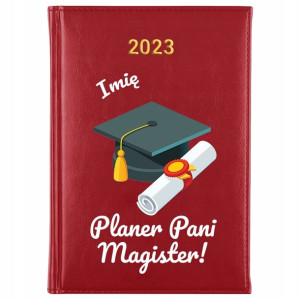 KALENDARZ A5 2023 Prezent MAGISTRA OBRONA Pracy