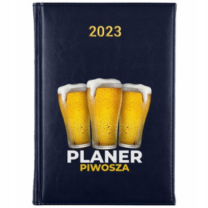 KALENDARZ A5 2023 Śmieszny PLANER PIWOSZA Wzory