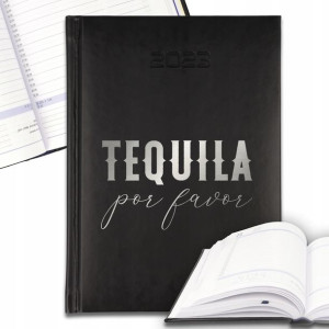 KALENDARZ A5 2023 Tequila SILVER Srebrne WZORY MiX