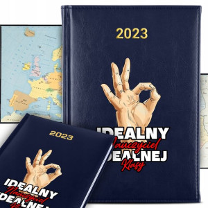 KALENDARZ A5 2023 Terminarz dla NAUCZYCIELA WZORY
