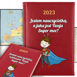 KALENDARZ A5 2023 Terminarz dla NAUCZYCIELA Wzory