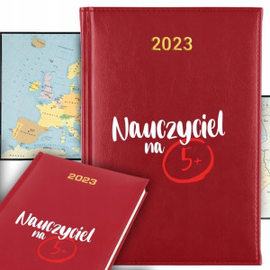 KALENDARZ A5 2023 Terminarz dla NAUCZYCIELA WZORY