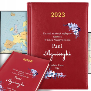 KALENDARZ A5 2023 Terminarz dla NAUCZYCIELA Wzory