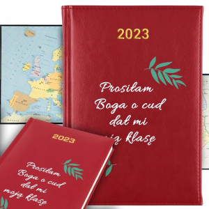 KALENDARZ A5 2023 Terminarz dla NAUCZYCIELA Wzory