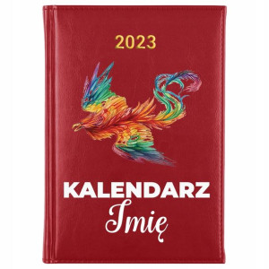KALENDARZ Dzienny A5 2023 ANIMALS Twoje IMIĘ Wzory